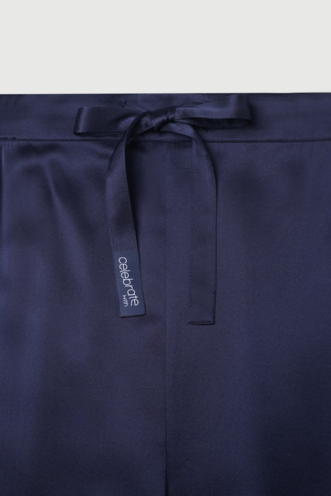 Classic in Twilight クラシック・イン・トワイライトパジャマセット celebrate with silk.