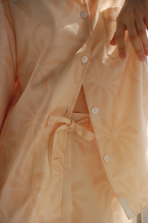 Light in Chamomile ライト・イン・カモミールパジャマセット celebrate with silk.